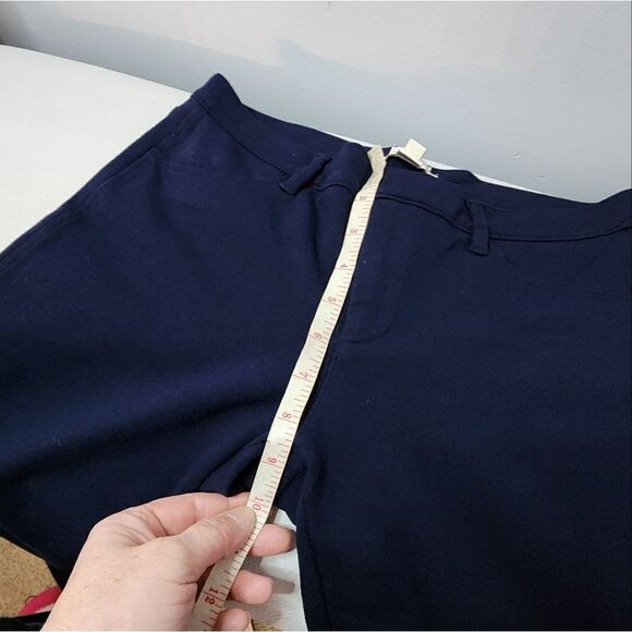 J Crew The GIGI Pant Womens Skinny Stretch Blue Pants Size 2 - Picture 4 of 7